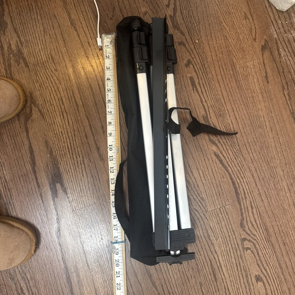 Tripod Easel Stand For Painting 48 in Open Horizontal Metal Bar Carrying Bag‎